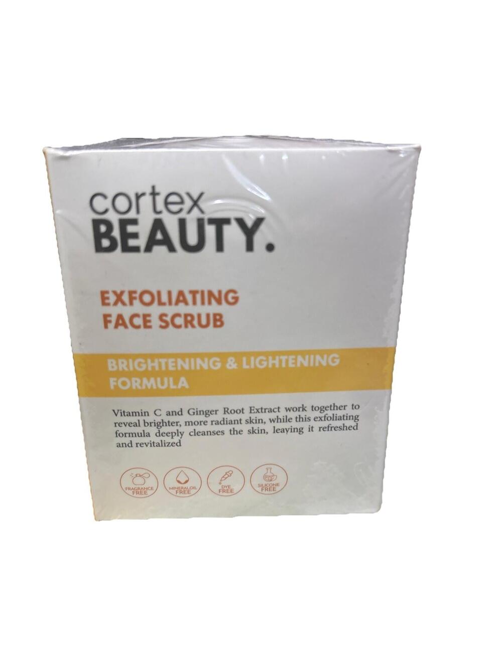 Cortex Beauty: Exfoliating Face Scrub Brand New 8.45 fl. oz.-  NEW/ SEALED